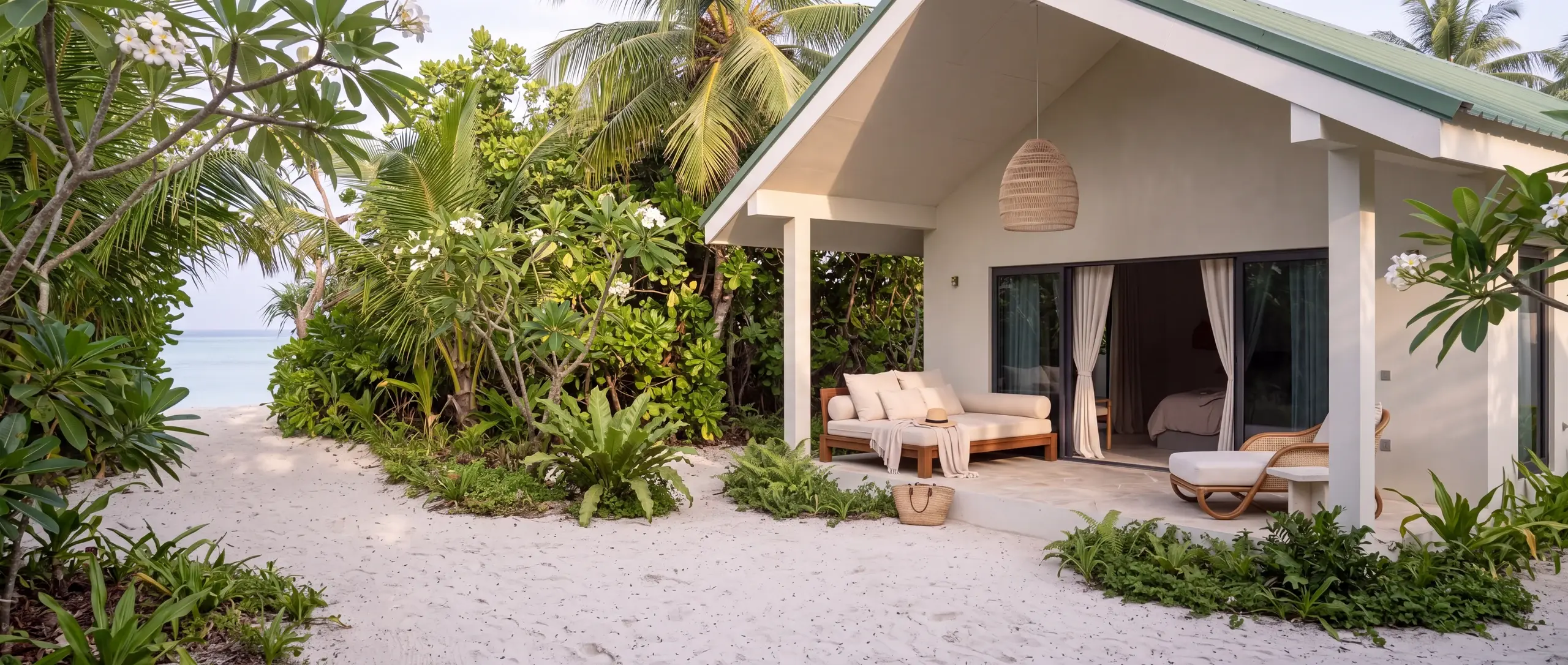 A morning beside the beach · Architectural concept visualisation